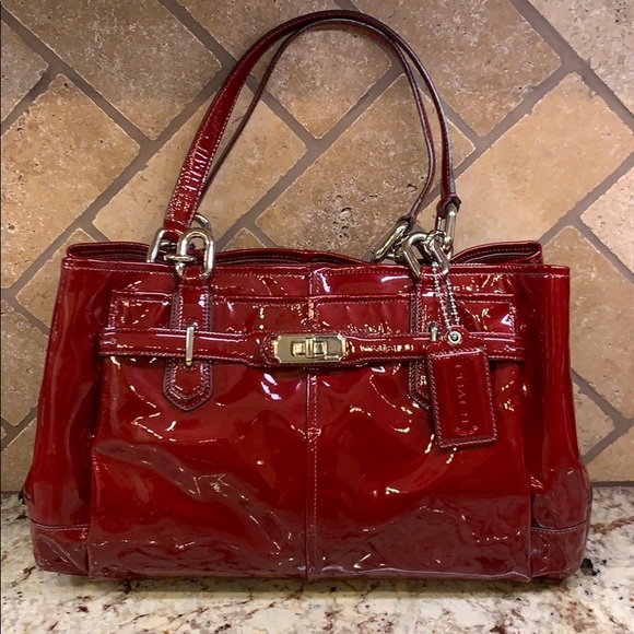 Coach Handbags - Coach Chelsea Jayden Patent Leather Carryall